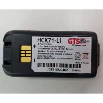 Global Technology Systems BTRY INT CK70/71 5200MAH, 318-046-031